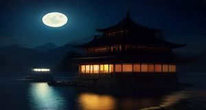 虫师漫画深夜奇幻场景